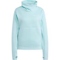 Adidas Terrex Xperior Medium Fleece Pullover Top Long Sleeve Sweatshirt Women Tops Light-Green IB1833 L