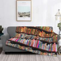 Jane Austen Antique Books British Antique Books Throw Blanket Bedspread Terry Cotton Beds All Sofas Flannel Plaid Beige 100x150cm