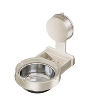 Suction Cup Dogs Watering Bowl Anti Spill Cervical Spine Bowl Pet Feeding Bowl  Cat Dog balta