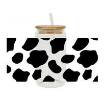 Leopard Print UV DTF Transfer Sticker Waterproof High-temperature Resistant Cup Wraps Iron on DIY Decals Transfer Cup Stickers