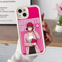 Sakamoto Days Lu Mobile Phone Case for iPhone 17 16 15 14 13 12 11 Air Pro Max Plus Thicken TPU Colorful Cover Cover Luxury iPhone 15 Pro Max
