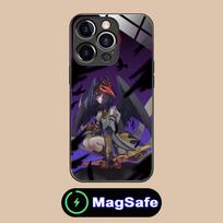 Game GI Kujou Sara Mobile Phone Case for iPhone 17 16 15 14 13 12 11 Air Pro Max Plus Mini MagSafe Glass Colorful Cover Luxury iPhone 11 Pro Max