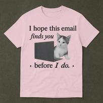 Funny Cat Meme Brain Rot Ironic Meme TShirt Women Unisex Casual Cotton Printed T Shirts Adult Streetwear Camisetas Tops Oneck S