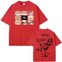 Short n Sweet TV Grid Residency TShirt Sabrina Carpenter Same As Official Website 100Cotton High QualityTeeshirt Comfortable S