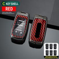 Automobilio nuotolinio valdymo pultelio dėklas Apsauginis apvalkalas Raktų pakabukas Dodge RAM 1500 2500 3500 4500 5500 RAM1500 RAM2500 TRX Rebel Sunkvežimiai Pikapai