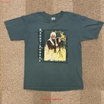 Vintage Kenny Rogers On Tour Music Band Double Sided T Shirt FLAWS vintage Washed Unisex fashion Stretched Comfortable homme S įvairiaspalvis