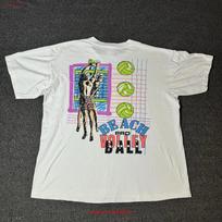 VINTAGE Beach Pro Volleyball T Shirt Mens Large Double Sided USA 90s Surf vintage Washed streetwear Breathable Stylish Soft S įvairiaspalvis