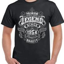 71st Geburtstag 1954 Herren Lustige 70 Jahr Alt Top Premium Legend Since T shirt S įvairiaspalvis