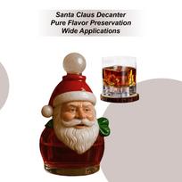 350ml Santa Claus Whiskey Decanter Christmas Santa Claus Holiday Liquor Decanter For Bartenders Enthusiasts Collectors Party China Mainland