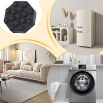 4 Pieces Washing Machine Feet Pads Reduce Noise Shock Support Anti-Slip Mat Foot Pedestal For Protect Floors Laundry Dryer CN
