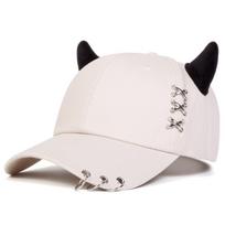 Women Xxx Iron Ring Bull Horn Personalizedity Baseball Caps Spring Autumn Outdoor Use Adjustable Casual Hats Sunscreen Hat For Men And