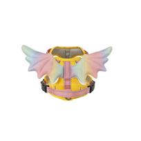 Popular creative soft mesh angel wing chest strap adjustable size pet travel safety and comfort accessories (as the picture,XS（old）)