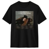 Men T-Shirt Florence + The Machine Everybody Scream Tour Creative Pure Cotton Tee Shirt Short Sleeve  T Shirt O Neck Tops Summer S įvairiaspalvis