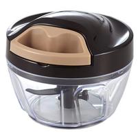 Bestco Time-Saving Tornado Chopper Brown 12.59cm No Knife Cutting Board Needed Chopping MA-2011