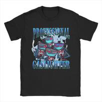 Men Women Graphic Printed Vox Professional Gaslighter H-Hazbins Anime Cartoon H-Hotels Tee T Shirt Pure Cotton T-shirts Clothing S įvairiaspalvis