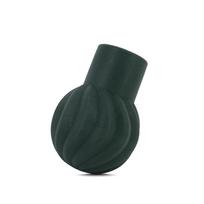 Strength Training Barbell Attachment Ball Anti-slip Silicone Holder Barbell  Fits 2  Bars TPE black