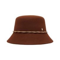Helen Kaminski HAT51845 DC Celeste Deep Brown Cloche Bucket Hat HAT51845 DC