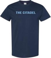 The Citadel Bulldogs Basic Block, Team Color T Shirt, College, University S įvairiaspalvis