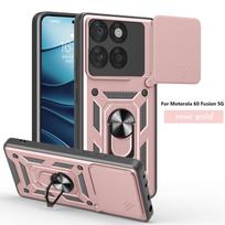 For Motorola Edge 60 Fusion Case Moto edge 60  Phone Case edge 60s Magnetic Ring Holder Armor Slide Camera Protect Back Cover Motorola Edge 60 Fusion