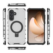 Luxury Corrugated Ring Stand Magnetic For Samsung Galaxy S25 S24 S23 Plus Ultra A13 A14 A15 A25 A34 A35 A36 A54 A55 A56 5G Cover Galaxy S25