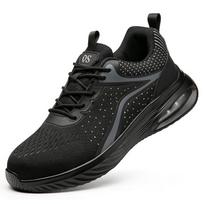 Men's shoes, men's safety shoes, anti smashing and anti piercing work shoes, boots, lightweight sports shoes 35