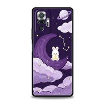 Phone Case For Xiaomi Redmi Note 14 13 12 5G 11 10 Pro Plus 4G 9S 9 14C 13C 12C 10C 9C 9A Soft TPU Cover Cute Colorful Rabbit Redmi Note 14 5G