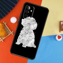 Cure Cartoon Poodle Case For Samsung Galaxy A56 A36 A16 A06 A13 A33 A53 A52 A32 A12 A54 A34 A14 A15 A35 A55 A17 For Samsung A12