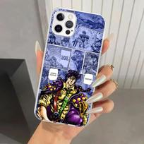 JoJo Bizarre Adventur Anime Phone Case for Iphone 16 15 14 13 12 Mini 11 Pro Max 16E X XS XR 7 Plus 8 SE 2020 Soft Funda Print S iPhone 16