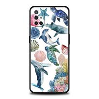 Phone Case For OnePlus 15 13 12 11 10 9 8 7T Pro 13T 13R 12R 10R 9RT 8T Nord 2T CE 2 3 5G Lite Soft Cover Ocean Life Theme For OnePlus 7T