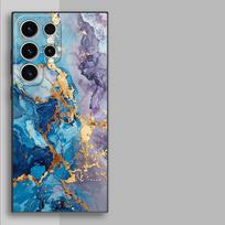 Case for Samsung Galaxy S26 S25 Ultra S10 S9 S21 FE S20 Note 20 Ultra 8 9 10 S23 S24 Plus Funda Phone Cover Colored Marble Galaxy S9
