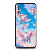 Cute Pig Phone Case for Samsung Galaxy A56 A54 A42 A36 A34 A26 A24 A16 A14 A12 A06 A50 A52 A10 5G Soft TPU Shell Fundas Capa Bag for Samsung A10