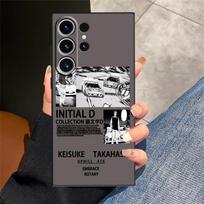 Anime Initial D Case for Samsung Galaxy S25 S23 S21 FE S20 Ultra S10 S9 S24 Plus Note 20 8 9 10 S26 Funda Phone Cover Galaxy S9