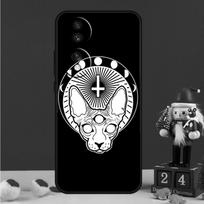 Sphinx Cat Case For Honor Magic V5 5 6 7 Pro Honor 200 400 Lite 50 70 90 X7a X8a X8b X9a X9c X9b Cover For Honor 50