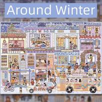 Seasons Themed Miniature Scene Stickers Stackable DIY Journal Decals  DIY Craft Projects D