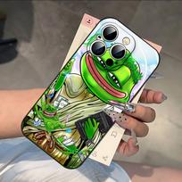 Sad Frog P-Pepe Funny Phone Case For IPhone 17 16 15 14 13 12 11 PRO MAX PLUS Mini TPU Soft To Skin-friendly Case iphone15Plus