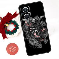 Samurai Oni Mask Funda For OPPO Reno 14F 14 13 12 11 10 Pro 11F 12F 13F 7 8 Lite OPPO Find X8 X5 X9 Pro Case For OPPO Reno7 4G