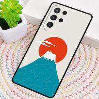 Cat Mount Fuji Japan Landscape Phone Case for Samsung Galaxy note 10 pro S26 Ultra S23 S24 FE S25 S21 S22 PLUS shockproof Cove Galaxy S22+ 5G