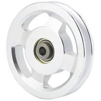 Fitness Pulley Attachment for Home Gym - Aluminum Alloy, Strength Training Accessory (115mm)