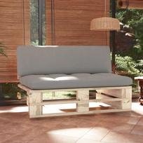 Vidaxl Ogrodowa Sofa Środkowa Z Palet, Impregnowane Drewno Sosnowe