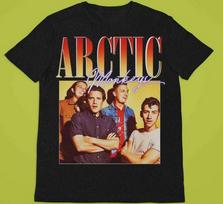 Arctic Monkeys Band T-shirt Black Short Sleeve All Sizes JJ4163 Unisex T-Shirt S įvairiaspalvis