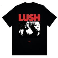 26 NEW LUSH Band 1987 Short Sleeve Cotton Black All Size T-Shirt CV21 Unisex T-Shirt S įvairiaspalvis