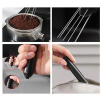 Espresso Distribution Tool, Tamper With Retractable Stainless Steel Needle, Stirrer Tool For Barista-Grade Precision Brewing juoda