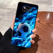 Football Case for Xiaomi Poco F8 C61 F1 C71 F3 M3 M4 M7 C75 X3 X4 X5 X7 Pro M5 C50 Funda Phone Cover Poco F3