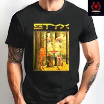 26 Styx | The Grand Illusion Rock Album Tee Unisex Heavy Cotton T-SHIRT S-3XL  Unisex T-Shirt S įvairiaspalvis