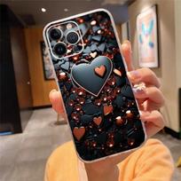 Phone Case For iphone 17ProMax 17 Pro Air 16 15 14 13 Pro Max 16 15 14 13 Pro 15Plus Love Pink Heart iPhone 17ProMax