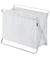 Yamazaki Luggage Storage W46 x D29 x H40cm in Tower Luggage 3544 (Yamazaki Industries) Box, White, Approx. (when use), series, Foldable, Rack, balta