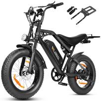 ESKUTE V202 Off-road Electric Bike, 48V 20.8Ah Long-Range Battery, Dual Suspension juoda
