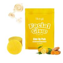 Hoygi Turmeric Cleansing Pad Gently Cleanses Facial Skin, Improves Dull Skin, And Cleanses, Soothes And Nourishes