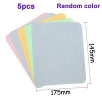 5Pcs/pack Simple Accessories Camera Mobile Phone Microfiber Lens wipe cloths Cleaning Cleaner Screen clean Cloth