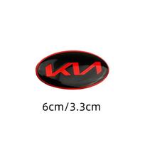 Car Steering Wheel Emblem Logo Cover Decals for KIA Picanto K2 K3 K5 K7 K9 Mohave Stinger Forte Sorento Sportage Soul Ceed Venga